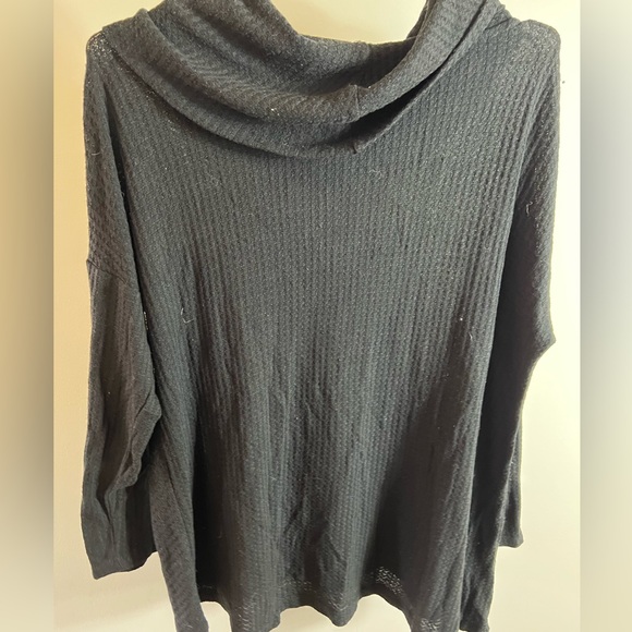 Black Cowl Neck Sweater - Picture 4 of 4